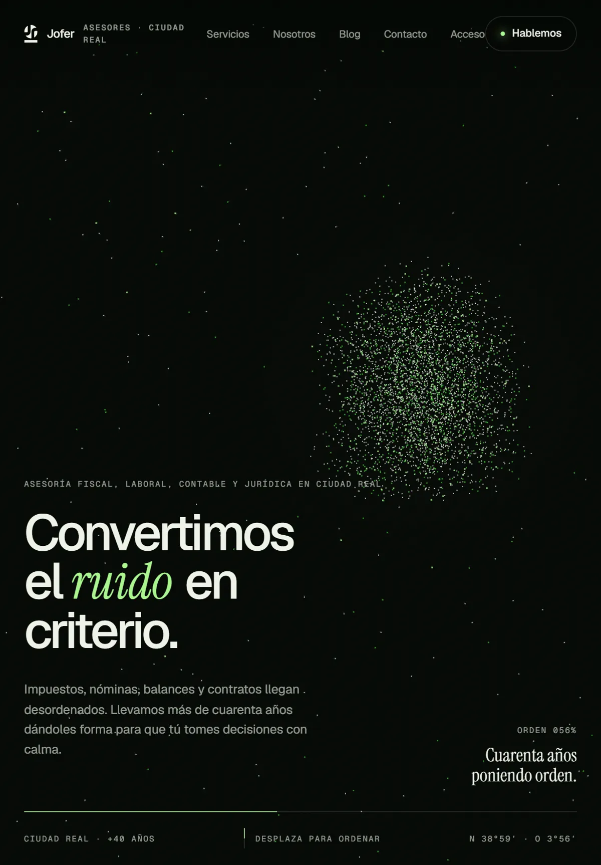 Jofer Asesores · tableta