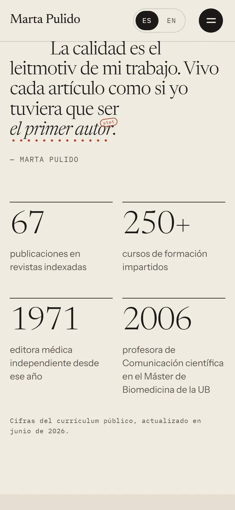 Marta Pulido · móvil